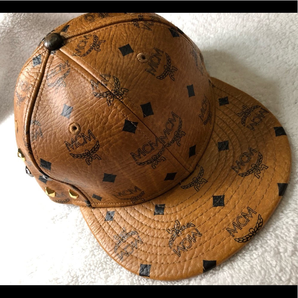 MCM studded hat